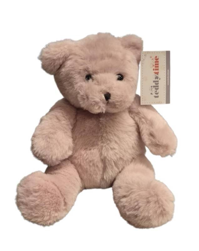 Dusty pink Teddy Time Quality Plush ( 20 cm )