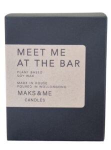 Maks & Me Candles – MEET ME AT THE BAR