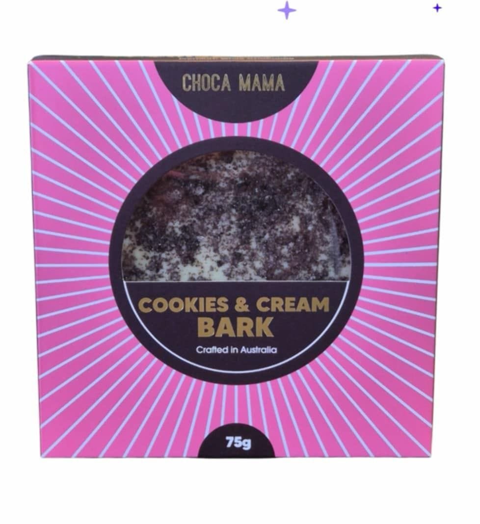 Choca Mama - Cookies Cream Bark